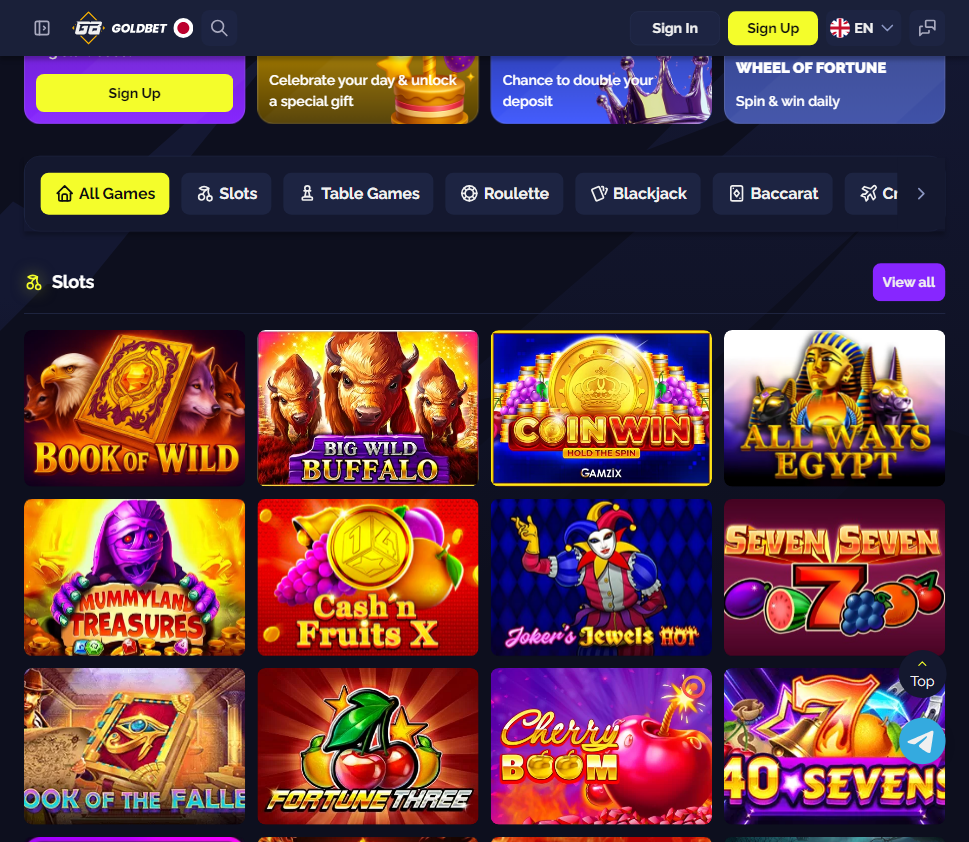 GoldBet slide2